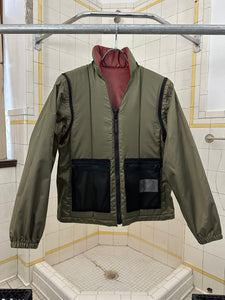 2000s Levis ICD x Massimo Osti Reversible Modular Padded Jacket - Size S