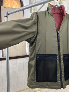 2000s Levis ICD x Massimo Osti Reversible Modular Padded Jacket - Size S