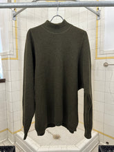 Load image into Gallery viewer, 1980s Marithe Francois Girbaud Batwing Rib Knit Sweater with Zippered Collar - Size L