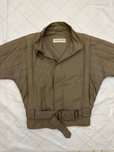 Load image into Gallery viewer, 1980s Armani Belted Jacket with Quilted Sleeves - Size M