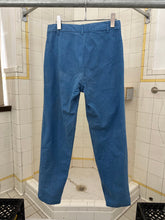 Load image into Gallery viewer, 1980s Marithe Francois Girbaud x Closed Blue Expedition Triangle Closure Pants - Size S