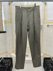 1980s Marithe Francois Girbaud x Closed Pleated Waistband Trousers - Size L