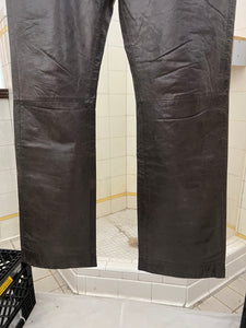 2000s Kostas Murkudis Dual Zipper Crotch Flap Trousers - Size S