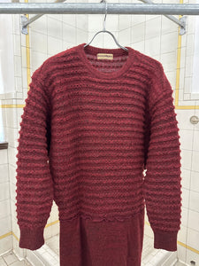 1980s Issey Miyake Modular Cocoon Sweater - Size M