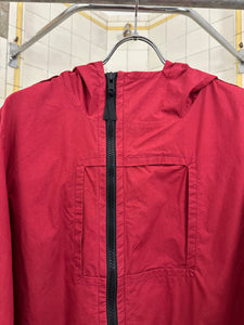 2000s Jipijapa Box Hood Jacket with Square Chest Pocket - Size M