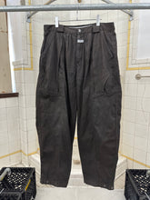 Load image into Gallery viewer, 1980s Marithe Francois Girbaud Paneled Trousers with Adjustable Hem Cinch - Size L