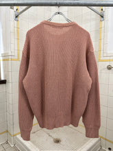 Load image into Gallery viewer, 1980s Issey Miyake Cotton Salmon Sweater - Size L