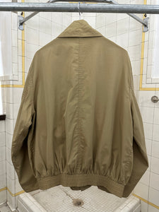 1980s Katharine Hamnett High Neck Khaki RAF MK3 Jacket - Size M