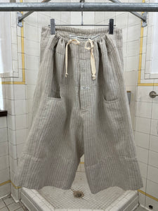 1980s Marithe Francois Girbaud Oversized Waist Cinch Shorts - Size OS