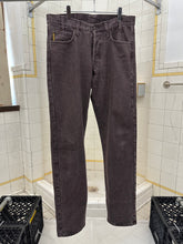 Load image into Gallery viewer, 1990s Armani Faded Brown Denim Jeans - Size L