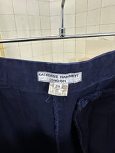 Load image into Gallery viewer, 1980s Katharine Hamnett Pleated Object-Dyed Shorts - Size M