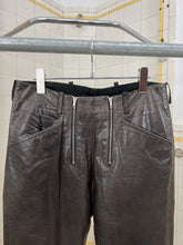 Load image into Gallery viewer, 2000s Kostas Murkudis Dual Zipper Crotch Flap Trousers - Size S