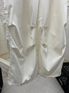 1940s Vintage White Oversized Snow Pants - Size OS