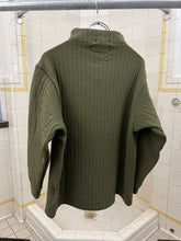 Load image into Gallery viewer, aw1997 World Wide Web Military Green Quarter Zip Sweatshirt - Size M