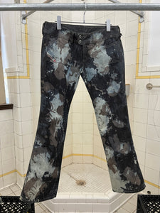 2000s Diesel Bleached and Dyed Women's Low-Rise Pants - Size S