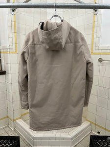 2000s Samsonite 'Travel Wear' Light Khaki Hooded Compass Jacket - Size M
