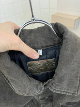 Load image into Gallery viewer, 1990s Armani Faded Padded Denim Trucker Jacket - Size L