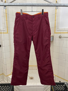 1999 CDG Homme Homme Reversible Double Layered Nylon Pants - Size M