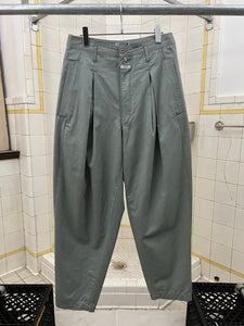 1980s Marithe Francois Girbaud x Closed Pleated Viscose Trousers - Size M