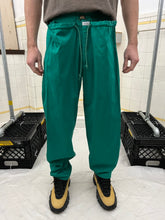 Load image into Gallery viewer, 1980s Marithe Francois Girbaud x Closed Emerald Green Double Waistband Trousers with Drawstrings - Size M