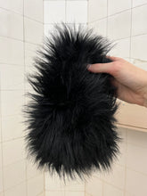 Load image into Gallery viewer, 1990s Yohji Yamamoto Faux Fur Hairy Mittens - Size S
