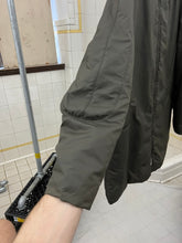 Load image into Gallery viewer, 2000s Mandarina Duck Green Metallic Hooded Matrix Jacket - Size XL
