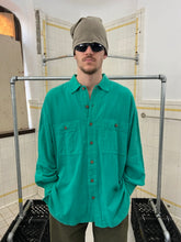 Load image into Gallery viewer, ss1995 Issey Miyake Oversized Teal Object Dyed Shirt - Size XL