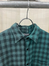 Load image into Gallery viewer, 2000 CDG Homme Split Plaid Flannel Shirt - Size M