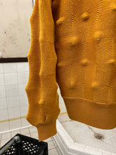 Load image into Gallery viewer, 1980s Issey Miyake Yellow 3D Knit Sweater - Size M