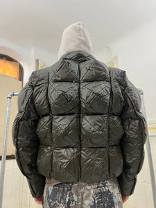 aw2001 Issey Miyake Deformed 3D Puffer Jacket - Size L