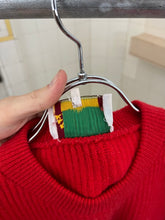 Load image into Gallery viewer, 1980s Marithe Francois Girbaud x Maillaparty Wide Red Submariners Sweater - Size S