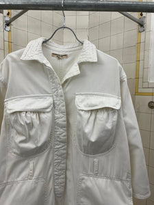 1980s Katharine Hamnett White Boiler Suit - Size M