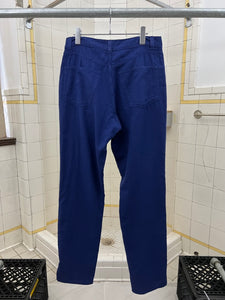 1990s World Wide Web Sample Blue Object Dyed Pants - Size M