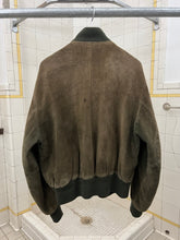 Load image into Gallery viewer, 1990s Katharine Hamnett Leather Bomber Jacket - Size M