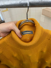Load image into Gallery viewer, 1980s Issey Miyake Yellow 3D Knit Sweater - Size M