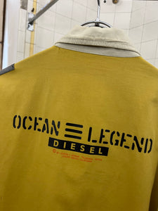 1980s Diesel Hi-Visibility Ocean Rescue Jacket - Size L