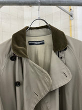Load image into Gallery viewer, 1980s Katharine Hamnett Padded Iridescent Double Breasted Trench Coat - Size M