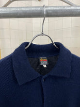 Load image into Gallery viewer, 1980s Marithe Francois Girbaud x Les Millesimes Navy 3/4th Button Placket Pullover Sweater - Size L
