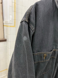 1980s Marithe Francois Girbaud Faded Denim Jacket - Size M