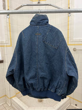 Load image into Gallery viewer, 1980s Katharine Hamnett Padded Denim Double Breasted Bomber - Size OS