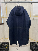 Load image into Gallery viewer, 1990s Mickey Brazil Hooded Denim Parka - Size L