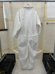 1980s Katharine Hamnett White Boiler Suit - Size M