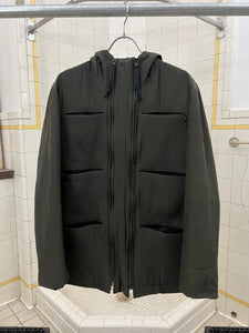1990s Ryuichiro Shimazaki 9-Pocket Dual Zip Hooded Jacket - Size M