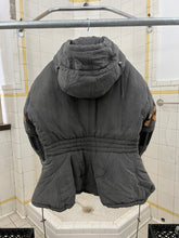 Load image into Gallery viewer, 1990s Issey Miyake Hooded Puffer Coat with Embroidered Sleeves - Size L