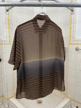 Load image into Gallery viewer, 1990s Armani Graphic Sheer Shirt - Size M