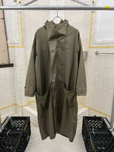 Load image into Gallery viewer, 1980s Marithe Francois Girbaud x Closed Trench Coat with Double Neck Closure - Size M