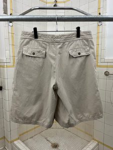1980s Marithe Francois Girbaud Belted Cargo Shorts - Size XL