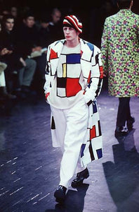 aw1997 Yohji Yamamoto Mondrian Knit - Size M
