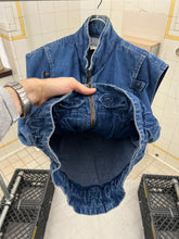 Load image into Gallery viewer, 1980s Marithe Francois Girbaud Denim Life Preserver Vest - Size L
