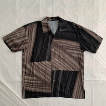 Load image into Gallery viewer, ss1992 Issey Miyake Earth Tone Boxy Cut Brutalist Rayon Shirt - Size XL